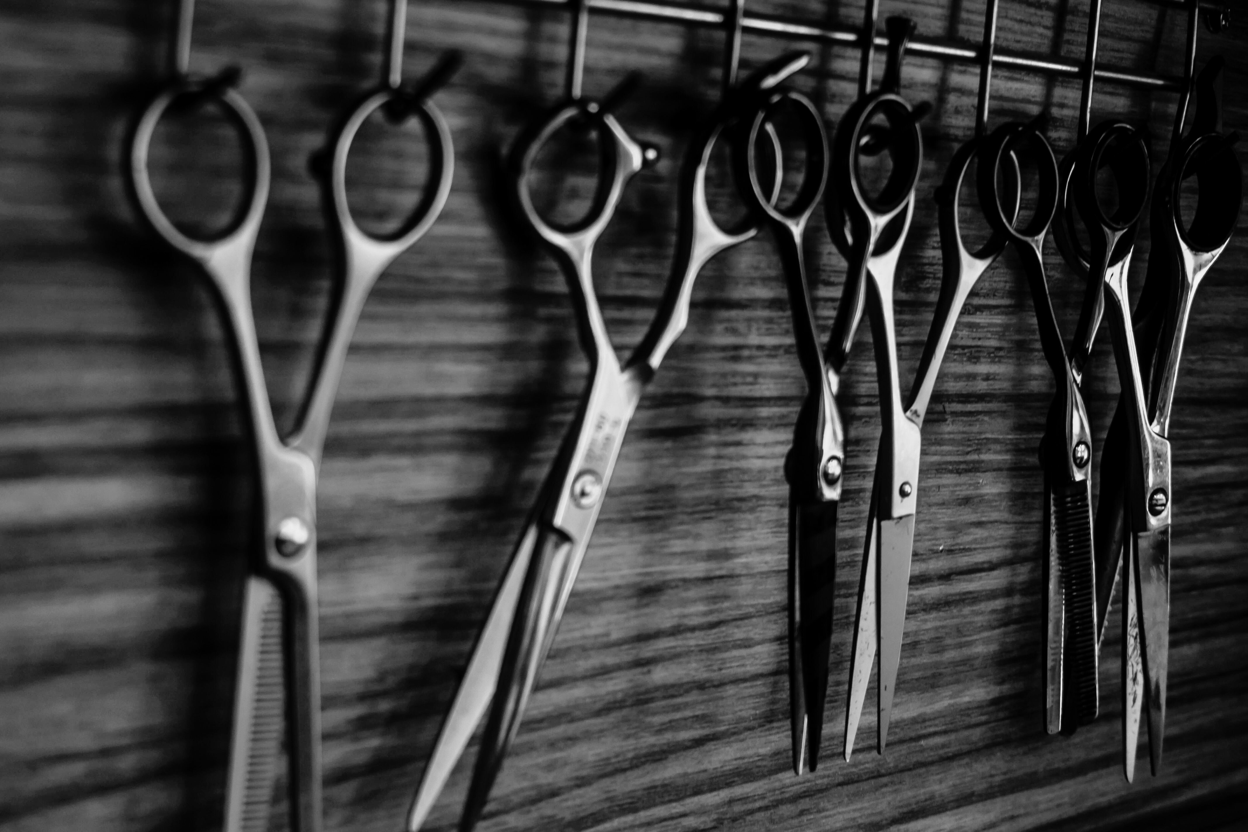 las tijeras de un barbero