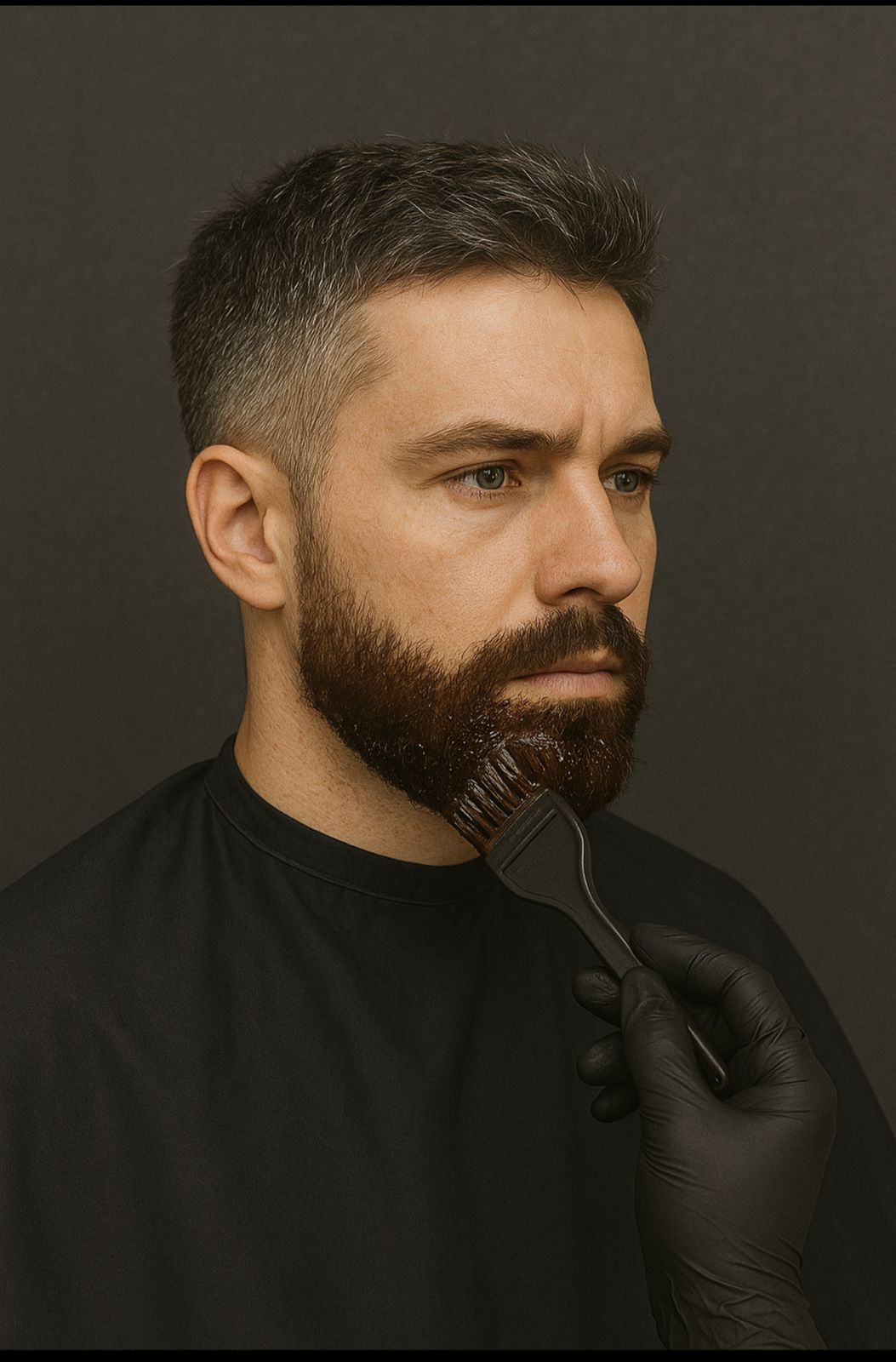 teñido de barba
